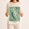 Map of Westmore, Vermont, 12 x 18 inch unframed archival matte print