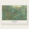 Donald, Washington map print, the full design