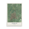 Map of Enumclaw, Washington, 12 x 18 inch unframed archival matte print