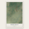 White Swan, Washington map print, the full design
