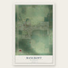 Bancroft, Wisconsin map print, the full design