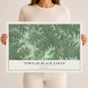 Map of the Town of Black Earth, Wisconsin, 12 x 18 inch unframed archival matte print