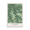 Map of Castle Rock, Wisconsin, 12 x 18 inch unframed archival matte print