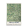Map of the Town of Cedarburg, Wisconsin, 12 x 18 inch unframed archival matte print