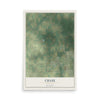 Map of Chase, Wisconsin, 12 x 18 inch unframed archival matte print