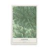 Map of Clifton, Monroe County, Wisconsin, 12 x 18 inch unframed archival matte print