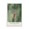 Map of Clyman, Wisconsin, 12 x 18 inch unframed archival matte print