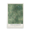 Map of the Town of Deerfield, Dane County, Wisconsin, 12 x 18 inch unframed archival matte print