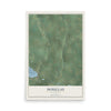Map of Douglas, Wisconsin, 12 x 18 inch unframed archival matte print