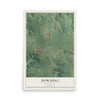 Map of Downing, Wisconsin, 12 x 18 inch unframed archival matte print