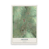 Map of Dresser, Wisconsin, 12 x 18 inch unframed archival matte print
