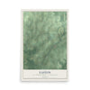 Map of Easton, Marathon County, Wisconsin, 12 x 18 inch unframed archival matte print