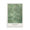 Map of Eau Galle, St. Croix County, Wisconsin, 12 x 18 inch unframed archival matte print