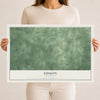 Map of Edson, Wisconsin, 12 x 18 inch unframed archival matte print
