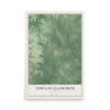 Map of the Town of Ellsworth, Wisconsin, 12 x 18 inch unframed archival matte print