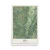 Map of Erin, Wisconsin, 12 x 18 inch unframed archival matte print