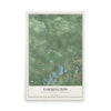 Map of Farmington, Waupaca County, Wisconsin, 12 x 18 inch unframed archival matte print