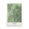 Map of Genesee, Wisconsin, 12 x 18 inch unframed archival matte print
