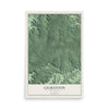 Map of Gilmanton, Wisconsin, 12 x 18 inch unframed archival matte print