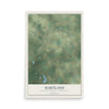 Map of Hartland, Shawano County, Wisconsin, 12 x 18 inch unframed archival matte print