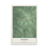 Map of Hendren, Wisconsin, 12 x 18 inch unframed archival matte print