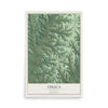 Map of Ithaca, Wisconsin, 12 x 18 inch unframed archival matte print