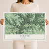 Map of Kickapoo, Wisconsin, 12 x 18 inch unframed archival matte print