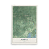 Map of Kimball, Wisconsin, 12 x 18 inch unframed archival matte print