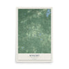 Map of Knight, Wisconsin, 12 x 18 inch unframed archival matte print