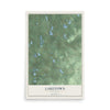 Map of Laketown, Wisconsin, 12 x 18 inch unframed archival matte print