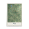 Map of Lessor, Wisconsin, 12 x 18 inch unframed archival matte print