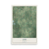 Map of Lind, Wisconsin, 12 x 18 inch unframed archival matte print