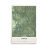 Map of Lyndon, Sheboygan County, Wisconsin, 12 x 18 inch unframed archival matte print