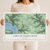 Map of the Town of Maiden Rock, Wisconsin, 12 x 18 inch unframed archival matte print