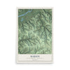 Map of Marion, Grant County, Wisconsin, 12 x 18 inch unframed archival matte print