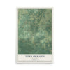 Map of the Town of Mason, Wisconsin, 12 x 18 inch unframed archival matte print