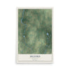 Map of Milford, Wisconsin, 12 x 18 inch unframed archival matte print