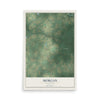 Map of Morgan, Wisconsin, 12 x 18 inch unframed archival matte print
