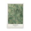 Map of Morrison, Wisconsin, 12 x 18 inch unframed archival matte print