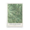 Map of the Town of New Glarus, Wisconsin, 12 x 18 inch unframed archival matte print