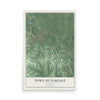 Map of the Town of Oakdale, Wisconsin, 12 x 18 inch unframed archival matte print