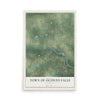 Map of the Town of Oconto Falls, Wisconsin, 12 x 18 inch unframed archival matte print