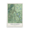 Map of the Town of Osceola, Polk County, Wisconsin, 12 x 18 inch unframed archival matte print