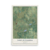 Map of the Town of Palmyra, Wisconsin, 12 x 18 inch unframed archival matte print