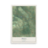 Map of Pella, Wisconsin, 12 x 18 inch unframed archival matte print