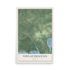 Map of the Town of Princeton, Wisconsin, 12 x 18 inch unframed archival matte print