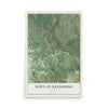 Map of the Town of Reedsburg, Wisconsin, 12 x 18 inch unframed archival matte print