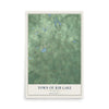 Map of the Town of Rib Lake, Wisconsin, 12 x 18 inch unframed archival matte print