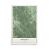 Map of Sheridan, Wisconsin, 12 x 18 inch unframed archival matte print