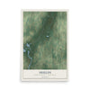 Map of Shields, Dodge County, Wisconsin, 12 x 18 inch unframed archival matte print